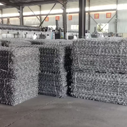 Malla de alambre de gaviones hexagonal recubierta de PVC galvanizado para estabilización de taludes