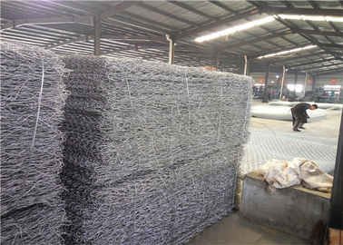 Cestas de gabión revestidas con zinc de alambre de acero galvanizado para soluciones de construcción duraderas