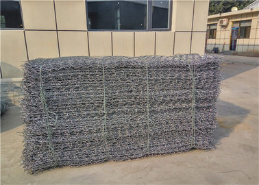 Cajas de gabión galvanizado personalizables con alta resistencia a la tracción y 0,6 m de diámetro