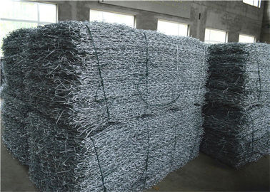 Tamaño de malla de 100mmx120mm Cestas de gabión recubiertas de zinc para protección de orillas del río