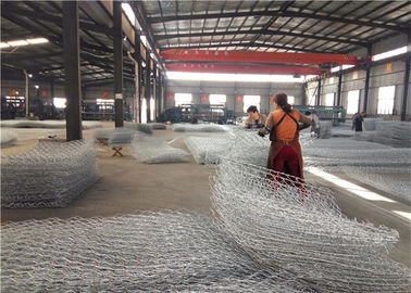 La estabilización del banco que construye las cestas de Gabion lleva - el palmo resistente de la larga vida