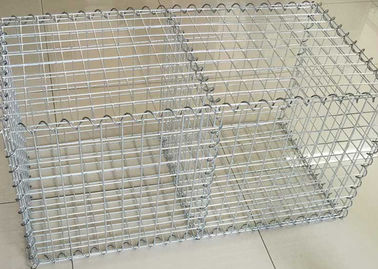 Cestas de Galfan Gabion del control de inundaciones/cerca de la cesta de Gabion del jardín de la plata