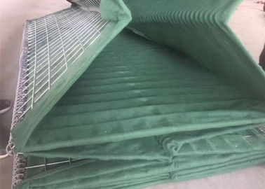 Bastión defensivo Galfan Gabion Cestas resistentes al desgaste para la lucha contra las inundaciones