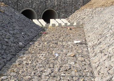 Colchón tejido de  Gabion/colchón de acero del río para las guarniciones del canal