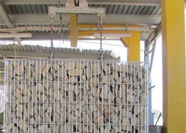 Cestas prácticas de Gabions de la malla soldada con autógena, alambre con poco carbono del hierro del colchón de Gabion