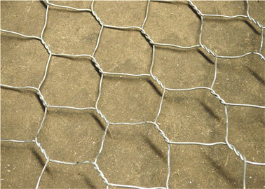 La jaula flexible de la malla de Gabion, dobla la malla de alambre hexagonal torcida para el control de inundaciones