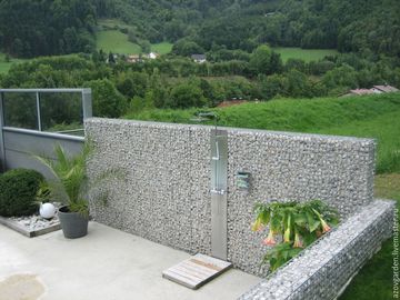 Cestas arquitectónicas de Gabion del muro de contención, jaulas de la roca de Gabion del acero suave