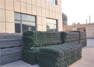 Cajas de gabión de alambre galvanizado hexagonal itar reforzado con alambre Selvedge de 3,4 mm