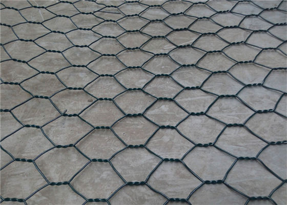 Madera de gabión recubierta de PVC resistente a la corrosión para control de inundaciones y movimiento del suelo