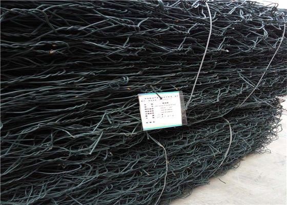 Madera de gabión recubierta de PVC resistente a la corrosión para control de inundaciones y movimiento del suelo