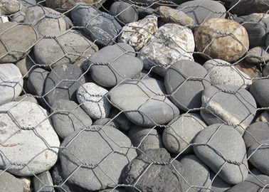 Jaula galvanizada de la piedra de Gabion para la protección de la erosión y el suelo de la retención