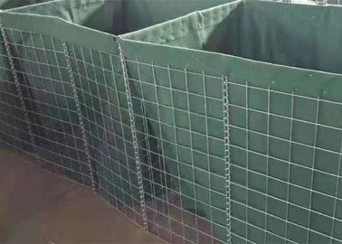 Galvanizado Soldado Barrera del Ejército itar Pared de arena Defensiva Seguridad itar Gabion Box