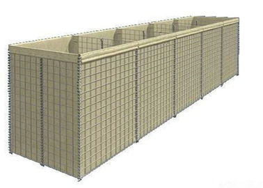 Pared de contención de barrera de arena recubierta de PVC