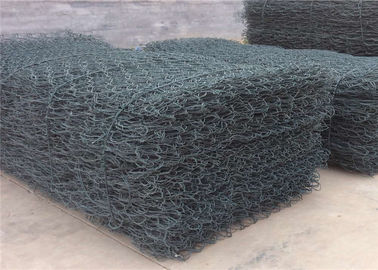 8 * el material cubierto 10 PVC refuerza la cesta de Gabion para la orilla del río