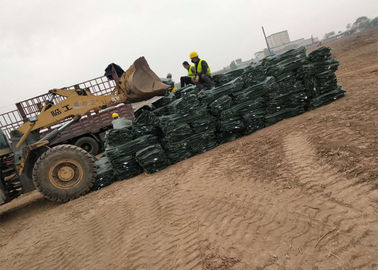 Cestas galvanizadas ingeniería greening de Gabion del metal de la carretera de los PP Geobags