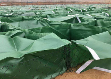 Cestas itares de Gabion del metal de Galfan de la arcón de los bolsos geotécnicos de los PP