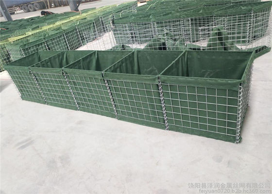 Sistema de barrera de bastión defensivo de alambre de hierro galvanizado 3.0mm 50x50mm