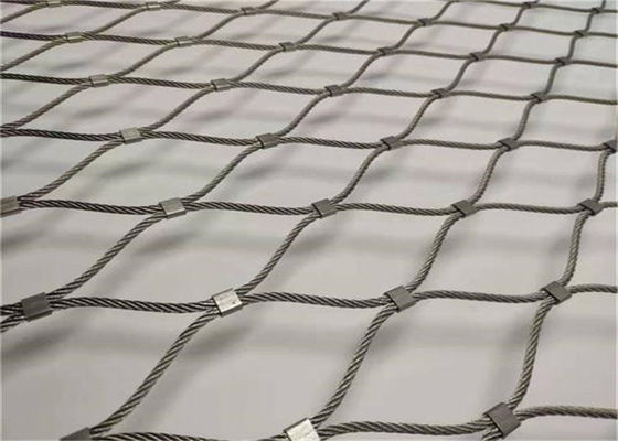cuerda de acero Mesh For Animal Enclosure del ODM 304 316l
