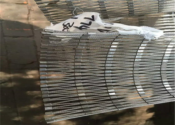 316 316l mano de acero inoxidable - malla tejida de la cuerda de la virola