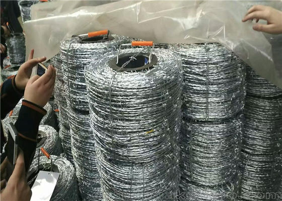 Cinc acordeón itar del alambre de púas 20g de la maquinilla de afeitar 50kg cubierto