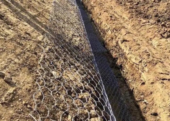 Las cestas amistosas 120g de Gabion del metal de Eco del muro de contención galvanizaron el alambre de 3.0m m