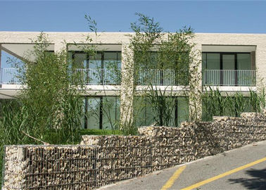 El cinc/Galfan cubrió la malla soldada con autógena Gabions usado para las cajas de Gabion de la calzada