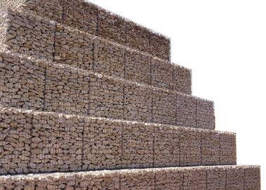 Asamblea simple modificada para requisitos particulares de piedra del tamaño Nova-018 del muro de contención de la cesta de las cercas
