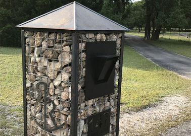 Tratamiento superficial revestido ISO9001 de la malla soldada con autógena del cinc flexible de Gabions aprobado